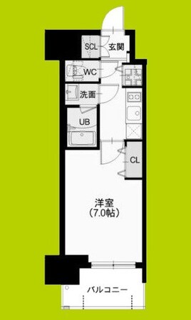 ソルテラス OSAKA EAST GATEの物件間取画像